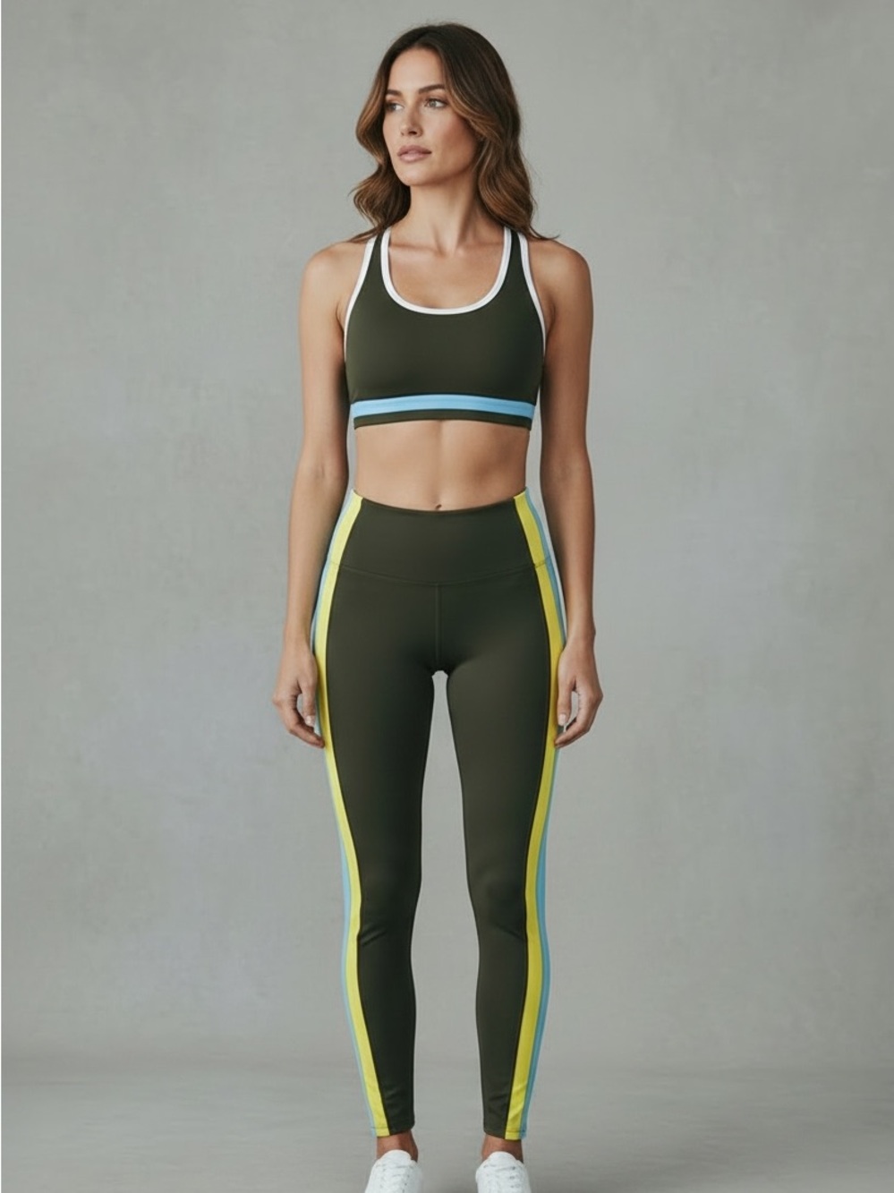 SPLITS59 3pc. Olive Green Athletic Set